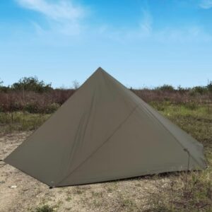 68ca7b1bea2ef6367aa809e854fc2055e6540e9108379b276bc34.jpg Toldo Camping Tarp Impermeable Tent Hamaca Fly Sunshade Ligera Ligero Shelter para Acampar Senderismo (Verde Oliva, 3x4m)