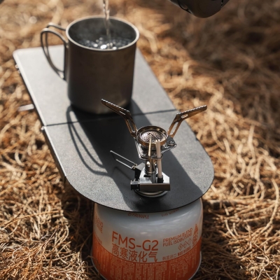 Fire-Maple Hornillo de Gas, Superligero para Excursionismo con Encendido Piezoeléctrico, Acero Inoxidable y Aluminio, Compacto y Fácil de Transportar, Perfecto para Aventuras y Camping