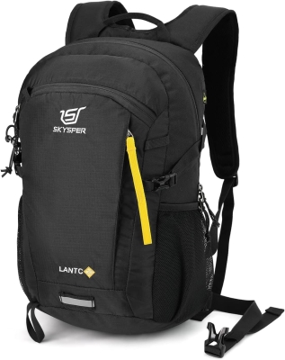 SKYSPER 20L Mochila Pequeña de Senderismo, Trekking para Hombres Mujeres Mochilas de Marcha Ultraligera Macuto de Viaje Casual para Montaña Acampada Camping Actividad al Aire Libre