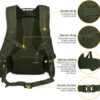 68da3f8b5c2d16bd67459777800b0d0691f4965b540837b8db8d2.jpg Mardingtop 28/35L Mochila Militar, Mochilas Hombre Deportivas Mochila Tactica Senderismo Moto Deporte Viaje Playa Montaña Negra for Unisex