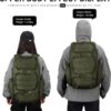 68da3f8c4f75e01d67f1334f8f716b28a565ef84bdc7b201ecc46.jpg Mardingtop 28/35L Mochila Militar, Mochilas Hombre Deportivas Mochila Tactica Senderismo Moto Deporte Viaje Playa Montaña Negra for Unisex