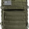 QT&QY Mochilas Militares Tácticas 45L Molle Mochila de asalto del ejército Bolsa Bug Out de 3 días mochila de senderismo para acampar