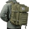 QT&QY Mochilas Militares Tácticas 45L Molle Mochila de asalto del ejército Bolsa Bug Out de 3 días mochila de senderismo para acampar