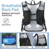 68db89f94b61d7db1c24a21038d1be333aebaeb749fa912d53e24.jpg Mochila de hidratación ligera, mochila para correr con vejiga de agua de 2 litros, mochila de agua hidráulica para ciclismo, senderismo, rave para hombres y mujeres (verde militar)