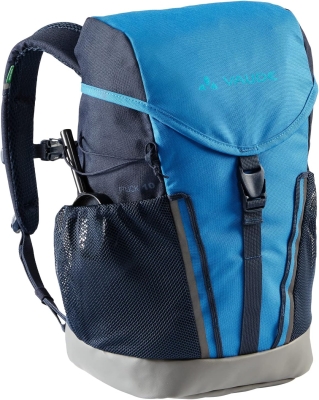 VAUDE Mochila para niños Boys & Girls Puck, cómoda mochila de senderismo, escolar resistente a la intemperie, protector de lluvia y lupa, espacio de almacenamiento, 10 litros