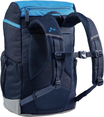 VAUDE Mochila para niños Boys & Girls Puck, cómoda mochila de senderismo, escolar resistente a la intemperie, protector de lluvia y lupa, espacio de almacenamiento, 10 litros