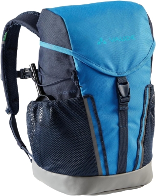 VAUDE Mochila para niños Boys & Girls Puck, cómoda mochila de senderismo, escolar resistente a la intemperie, protector de lluvia y lupa, espacio de almacenamiento, 10 litros