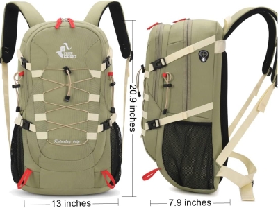 68db8fc044df4ddc5bfe20d5b5a7eb6c728286c79ee2c24e9afce.jpg Bseash Mochila de senderismo impermeable ligera de 40L con cubierta de lluvia, mochila de viaje para deportes al aire libre para acampar, escalada, esquí, ciclismo
