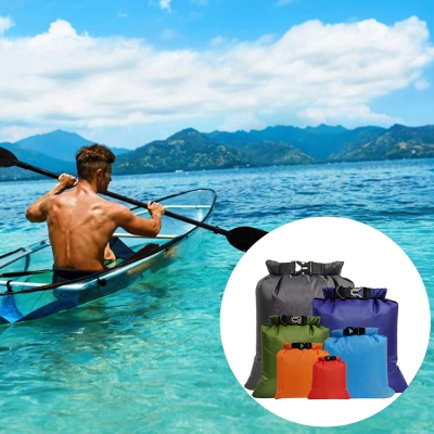 68db91ad6a8b982610d8383998314f69875e51ee0a4ba2bfffd87.jpg 6 Piezas Bolsa Impermeable Bolsa Estanca de Bolsas Secas Impermeables Bolsa para Esnórquel Bolsa a la Deriva para Viajes Rafting a la Deriva Natación Esnórquel Camping Ciclismo Pesca Kayak Accesorios