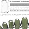 68db94c0d209a6186c23bbf04337c5d7eca050a59659a1744898c.jpg DRYBAG Bolsas Secas para Kayak Impermeables 2L/5L/10L/15L/20L, Bolsa Seca Pequeña Impermeable Flotante, Saco Seco Impermeable para Paddleboarding y Viajes