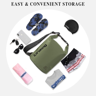 68db94c14cff8fd29706bf054839a32ac75b2b507d56a09e4ee09.jpg DRYBAG Bolsas Secas para Kayak Impermeables 2L/5L/10L/15L/20L, Bolsa Seca Pequeña Impermeable Flotante, Saco Seco Impermeable para Paddleboarding y Viajes