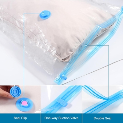 68db98013a91d22d75f88d7f2642770cd2ef8ae5133702533c8d4.jpg Diboniur Bolsas Vacio Ropa, 5 Piezas 80 x 60 cm Almacenamiento Ropa Reutilizable, Bomba Vacio Bolsas para Ropa Edredón Almohada Manta