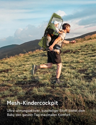 68db9a2e1c07ef6888f152a79b2164075e56b6cc1d117b35bc133.jpg besrey Mochilas Senderismo, Mochilas Portabebés, Portador de bebé, Marsupios portabebé para Viaje Acampadacon Asiento,Verde militare