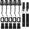 68df7bd0a1c7dca235a0b8aff0b45f26fbab585c7ac64e1a96acf.jpg Kit de 19 Piezas Pinzas tácticas para Bolsa Molle, Accesorio de Mochila Molle, Juego De Correas con Clip Apto para Senderismo, Viajes y Otras Actividades Al Aire Libre