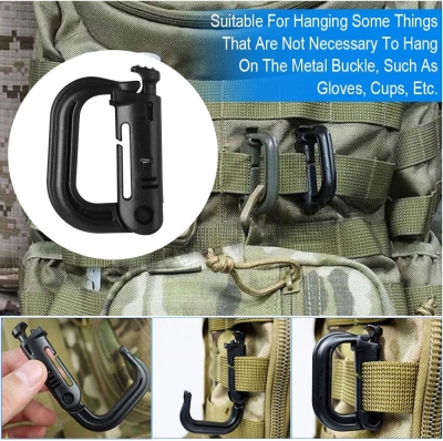 68df7bd13fec4fdae31fbd610602d8f2025eb7035a3a570a5810d.jpg Kit de 19 Piezas Pinzas tácticas para Bolsa Molle, Accesorio de Mochila Molle, Juego De Correas con Clip Apto para Senderismo, Viajes y Otras Actividades Al Aire Libre