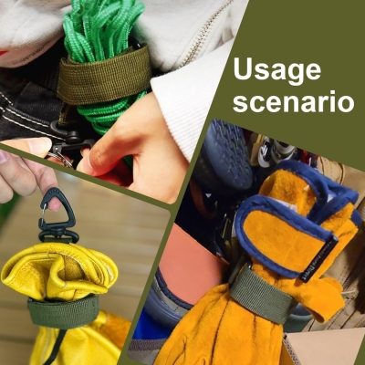 68df7d688d74e3d008199453de86b2240d2b17e9c94c288dc68dc.jpg COYUN 2 unidades de guantes, soporte para guantes, cinturón, guante, pinza multiusos para guantes, pinzas para guantes, guantes, guantes, para jardines, obras de construcción(negro, verde militar)