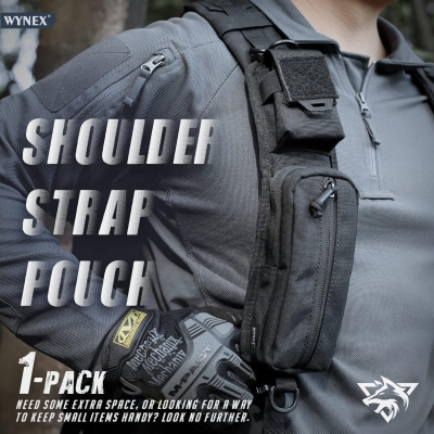 68df7df7b269a793602750f3e78d5ef1024874addc850ee201c05.jpg WYNEX Accesorios MOLLE, bolsa con bolsillos de doble cremallera, correa para mochila, correa de hombro, accesorios tácticos, soporte adicional para teléfono