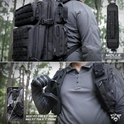 68df7df81d45bc5e76cb69effaec6efef5aeac7db743d0ae35f26.jpg WYNEX Accesorios MOLLE, bolsa con bolsillos de doble cremallera, correa para mochila, correa de hombro, accesorios tácticos, soporte adicional para teléfono