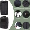 Mervokl Molle - 3 bolsas con 12 accesorios, pequeñas bolsas tácticas para la cintura, multifuncional, riñonera compacta, riñonera EDC Pouch mochila, soporte para botellas de agua, correa para el