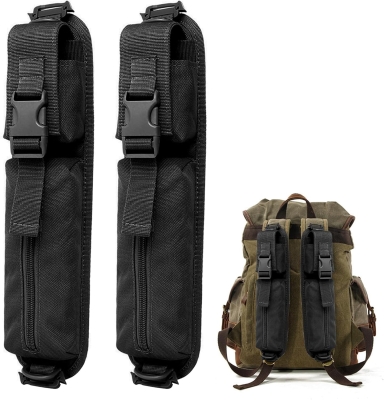 68df80b48930f89ea7405f90d039438ab9c4fa822edfecd869da1.jpg 2 Piezas Accesorio Táctico Bolsa Molle, Bolsa Multifuncional para Accesorios de Caza, Accesorio Molle de Nylon, Bolsa para Herramientas de Caza para Teléfonos Móviles, GPS, Walkie-Talkie (Negro)