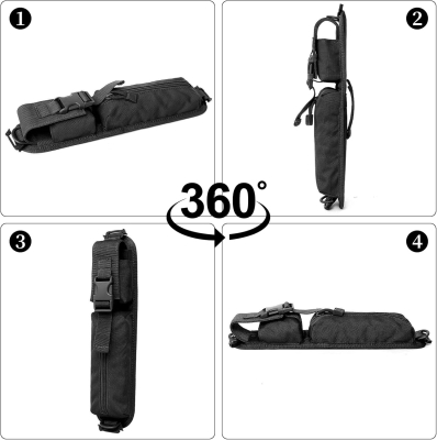 68df80b562012a274c11e87e41e057f7769ea3ddf486036c68074.jpg 2 Piezas Accesorio Táctico Bolsa Molle, Bolsa Multifuncional para Accesorios de Caza, Accesorio Molle de Nylon, Bolsa para Herramientas de Caza para Teléfonos Móviles, GPS, Walkie-Talkie (Negro)