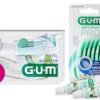Kit de viaje GUM TRAVEL | Cepillo de dientes GUM TRAVEL | Pasta de dientes GUM Original White | Hilo dental GUM Original White | 2 GUM SOFT-PICKS ORIGINAL | 1 Travel kit (con 2 muestras extra)