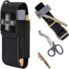 68e418113e4124e324113f9425ccf816e32fe1461ce44f6130f12.jpg RHINO RESCUE Tourniquet con soporte negro, Kit de primeros auxilios para hemorragias de emergencia, control al aire libre EMT Mil-Spec Tactical con cabrestante