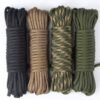 68e419ede305e1ed815ac9465464dcb6cbc0941341c5aa97fb86d.jpg aufodara 4 Piezas 19ft/6 Metros Paracord Cuerda de Nailon Paracaídas Diámetro 4mm - 7 Hilos, Total 76ft