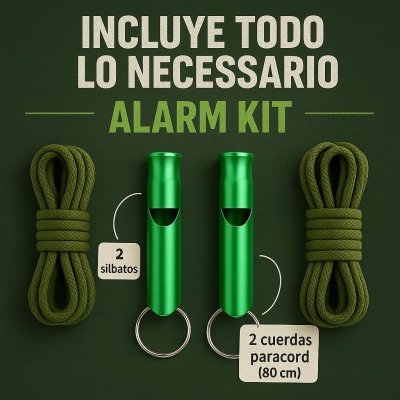 68e41c082665172459447e3d24ba50a6b807af28009be9f819def.jpg MISTER GIVER | Kit de 2 Silbato Supervivencia + 2 Cuerdas | Silbato Emergencia | 2 Apitos Emergencia + Paracord | Apito Ligero con Anilla para Coche, Camping, Senderismo | Supervivencia Accesorios