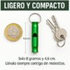 68e41c089bf2771112cfe70ae587132951007aa805943bbb40d30.jpg MISTER GIVER | Kit de 2 Silbato Supervivencia + 2 Cuerdas | Silbato Emergencia | 2 Apitos Emergencia + Paracord | Apito Ligero con Anilla para Coche, Camping, Senderismo | Supervivencia Accesorios