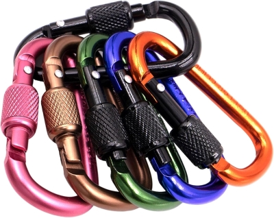 68e4226d4b5da6e6710c3198bc34c11221745f8456fd438fd8e5d.jpg Primasage 10 Piezas 2.24in Aluminio D Forma Mosquetón, Mosquetones de Bloqueo, Mosquetón Escalada para al Aire Libre, Camping, Pesca, Senderismo, Mochilero