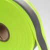 46 metro x 50mm reflectante cinta de seguridad para coser, Tira Reflectore de Costura para DIY chaleco etc, para la seguridad del tráfico, verde, TKB5081-green