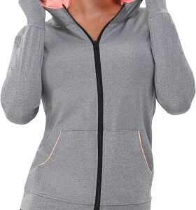 AMZSPORT Chaqueta Deportiva Sudadera Capucha