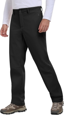 68ffe1d3513872df4be1bbc96ad574db5b5043ec65ccf5bca64b3.jpg Xnova Pantalon Trekking Invierno Hombre Térmicos Pantalones Impermeables Montaña Senderismo de Trabajo Aire Libre Pantalón Forro Polar con Cremallera Cintura Elastica