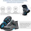 Botas de senderismo para hombre, impermeables, para senderismo, para exteriores, cómodas, ligeras, para camping