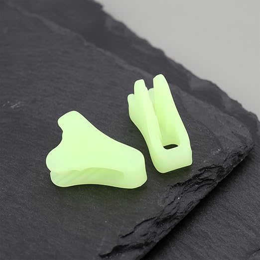 10 Tensores de Cuerda Luminosa para Tienda de Campaña CL266 para 1-3 Mm de Diámetro (24 X 14 X 8 Mm)