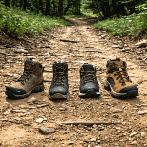 2 Pares Calcetines Hombre Lana Merino Finos – Transpirables, Cómodos, Antibacterianos, para Outdoor, Senderismo, Trekking, Viaje y Trabajo Diario