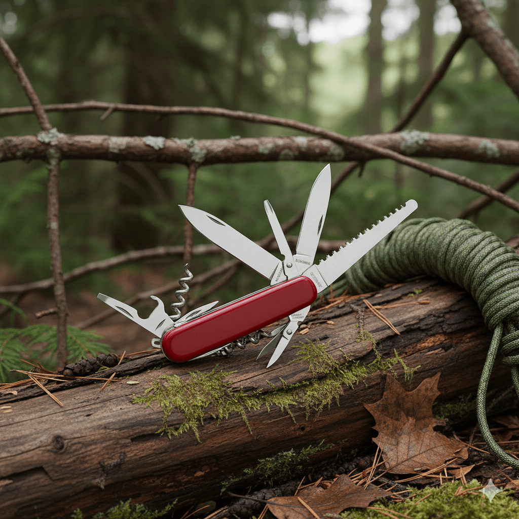 Leatherman Signal - Multiherramienta con 19 herramientas prácticas - Herramienta multifuncional para uso al aire libre y camping - con funda de nailon, guayaba, 14 cm