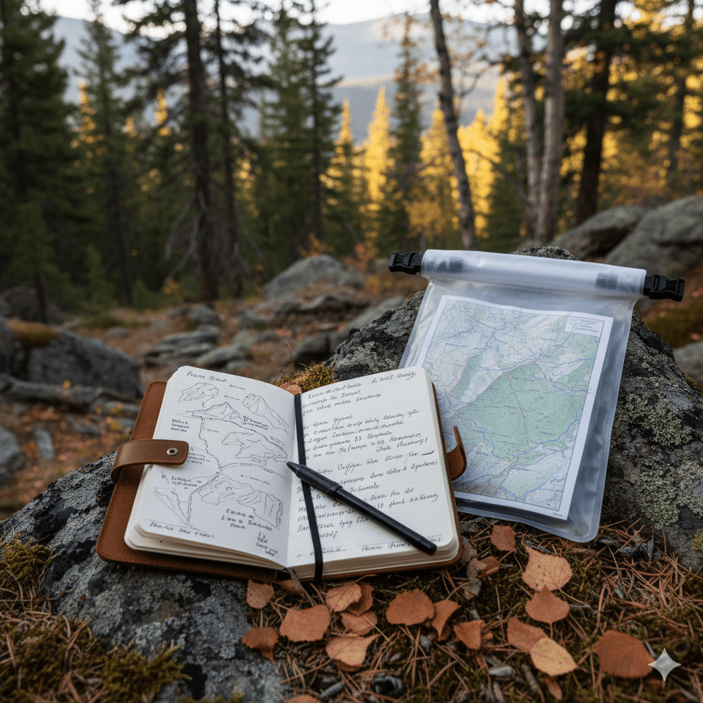 Funda táctica para mapas, plegable, bolsa de almacenamiento de mapas, impermeable, con múltiples bolsillos para camping, senderismo, ciclismo