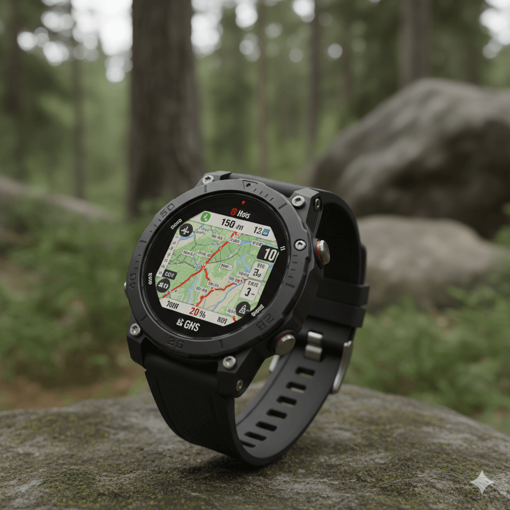 Relojes GPS Con mapas o rutas integradas COROS VERTIX 2S Reloj GPS de Aventura, 40 días de autonomía, Navegación GPS con Mapas Globales sin conexión, Planificador de rutas, Pulsómetro, Escalada, Esquí, Carrera, Ciclismo (Plata Luna)
