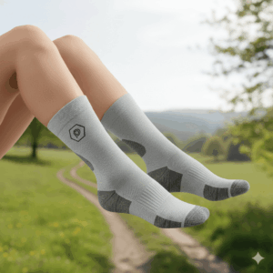 3 pares calcetines con suela acolchada para señora, antiampollas, ligero, transpirable, hecho de algodón, para andar en verano o irse de ruta, de Storm Bloc