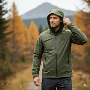 2 Pares Calcetines Hombre Lana Merino Finos – Transpirables, Cómodos, Antibacterianos, para Outdoor, Senderismo, Trekking, Viaje y Trabajo Diario