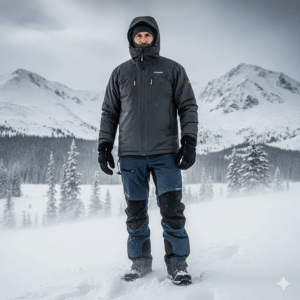 2 Pares Calcetines Hombre Lana Merino Finos – Transpirables, Cómodos, Antibacterianos, para Outdoor, Senderismo, Trekking, Viaje y Trabajo Diario