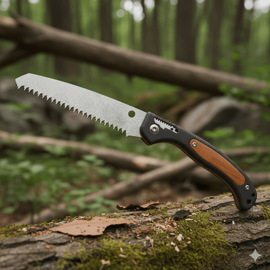 Bahco Sierra de podar plegable para cazadores, campistas, pescadores 396-LAP