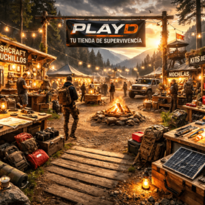 Tienda de aventura y supervivencia con material outdoor testado en entorno natural